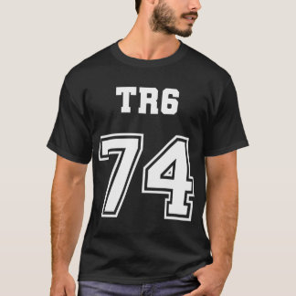 Jersey Stil Triumph Tr6 74 1974 British S T Shirt
