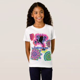 Jersey T för Boho psychedelic surfagroda skjorta Tröja