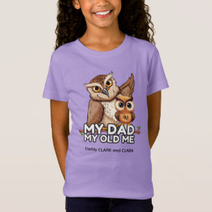 Jersey T-Shirt : Min gamla mig i Pappa (lila)