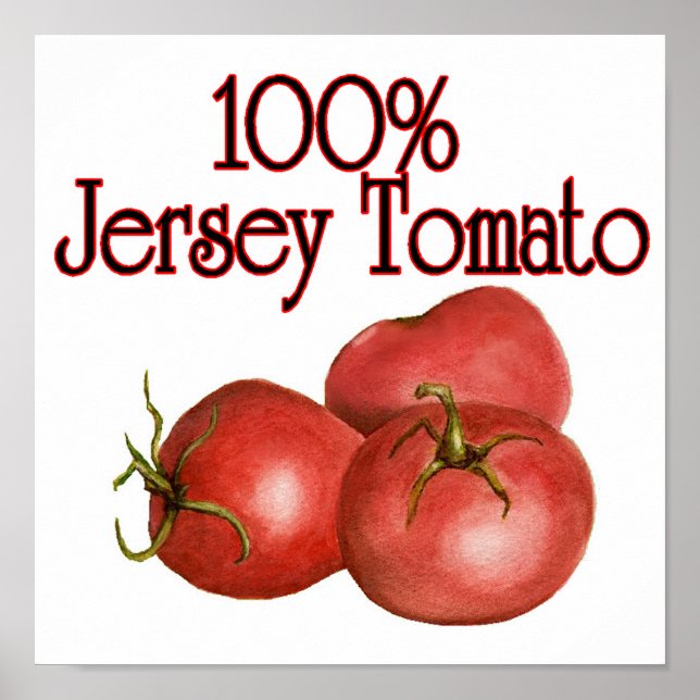 Jersey Tomato Poster (Framsidan)