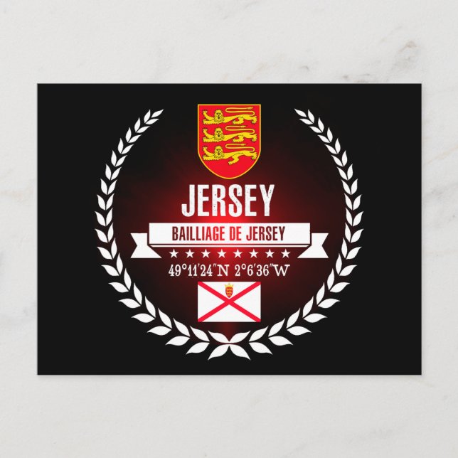 Jersey Vykort (Framsida)