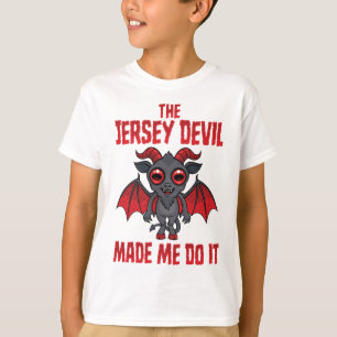 Jerseydjävulen Fick Mig Att Göra Det T Shirt