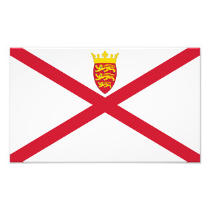 Jerseyflagga Fototryck
