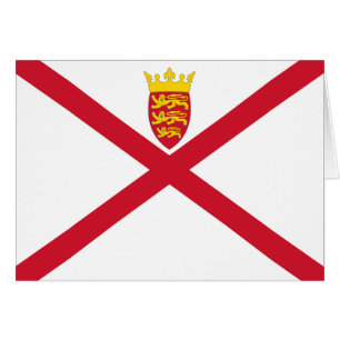 Jerseyflagga Hälsningskort