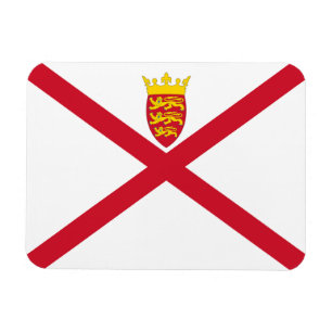 Jerseyflagga Magnet