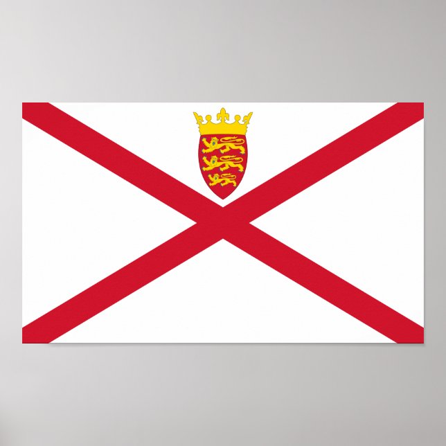 Jerseyflagga Poster (Framsidan)