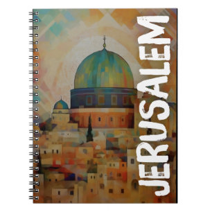 Jerusalem Al Quds Peace Justice and Freedom Anteckningsbok