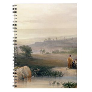 Jerusalem April 1839, pläterar 22 från volym mig Anteckningsbok Med Spiral