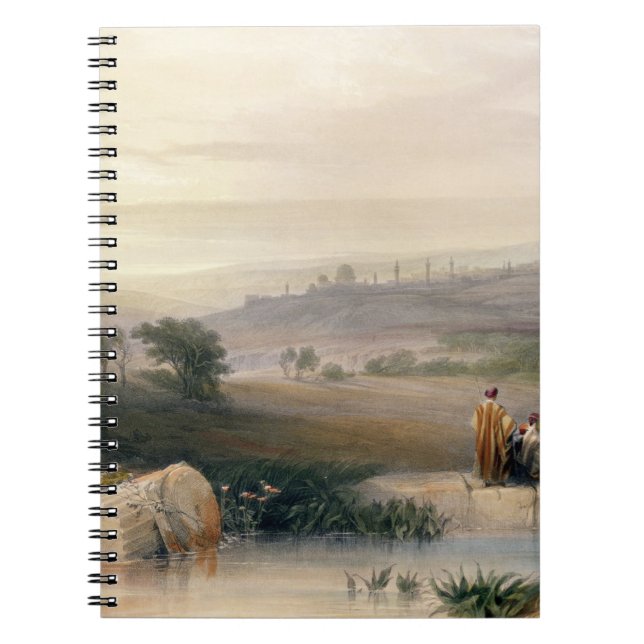 Jerusalem April 1839, pläterar 22 från volym mig Anteckningsbok Med Spiral (Framsidan)