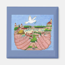 Jerusalem Art Magnet