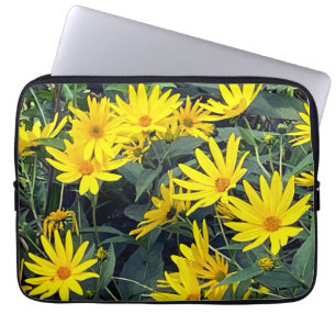 Jerusalem Artichoke Blommor Laptop Fodral
