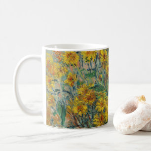Jerusalem Artichoke Flowers av Claude Monet Kaffemugg