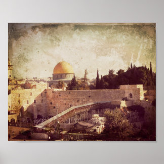 Jerusalem City of Guld Poster