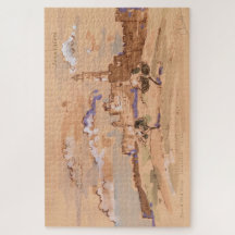 Jerusalem David Old City Painting Landscape Art