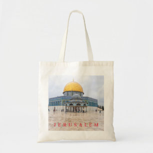 Jerusalem Dome från Sten-synen till väskan Tygkasse