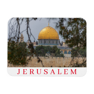 Jerusalem Dome of Sten view magnet