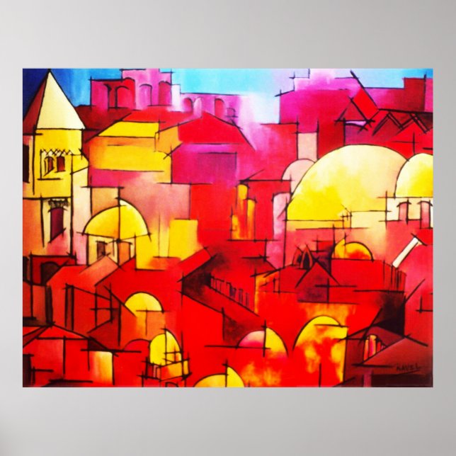 Jerusalem feber poster (Framsidan)