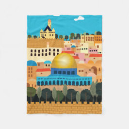 Jerusalem Fleecefilt