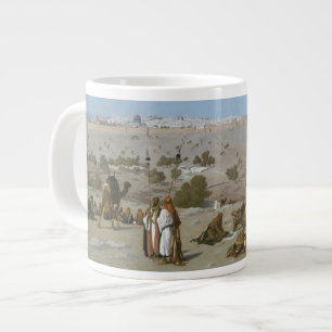 Jerusalem från Olivberget 1880 Jumbo Mugg
