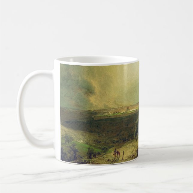 Jerusalem från Olivberget Kaffemugg (Vänster)