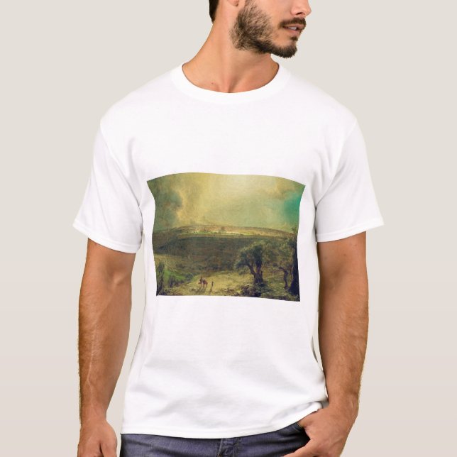 Jerusalem från Olivberget T Shirt (Framsida)