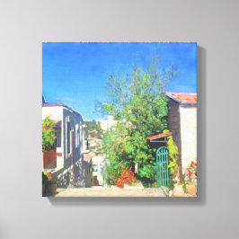 Jerusalem Gamla staden Israel målning liggande Canvastryck