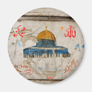 Jerusalem Graffiti Magnet
