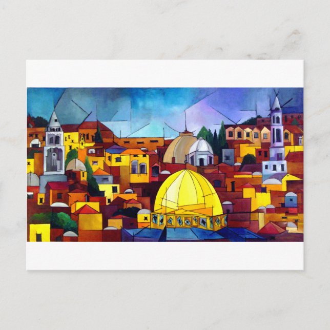 JERUSALEM HEART VYKORT (Framsida)