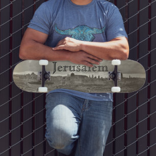 Jerusalem Heliga Land Photo Mini Skateboard Bräda 18,5 Cm