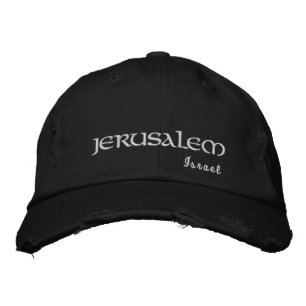 Jerusalem Israel Broderad Keps