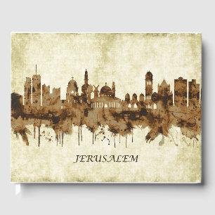 Jerusalem Israel Cityscape Gästböcker