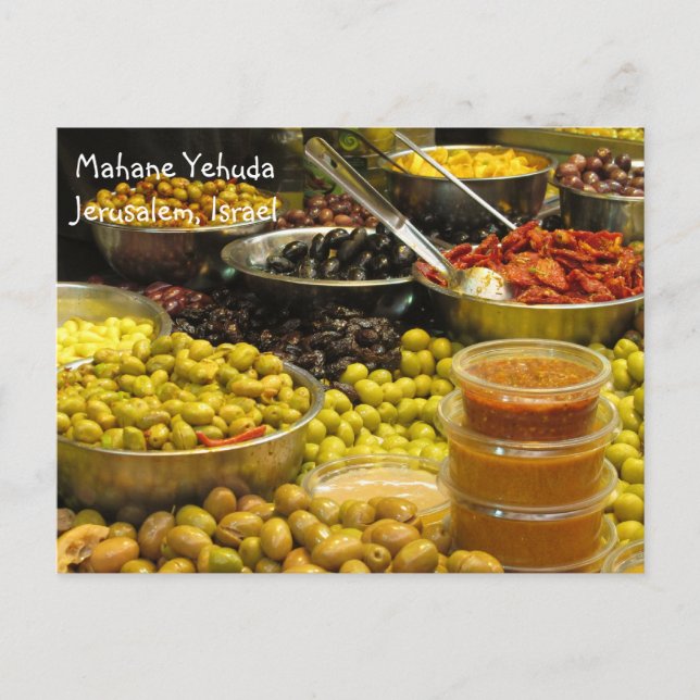 Jerusalem Israel Postcard Vykort (Framsida)