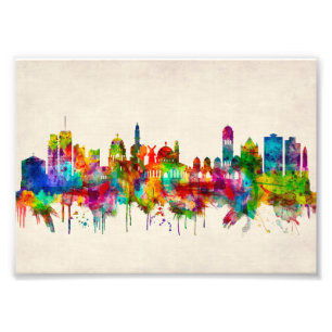 Jerusalem Israel Skyline Fototryck