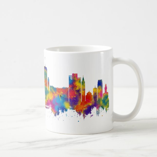 Jerusalem Israel Skyline Kaffemugg (Höger)