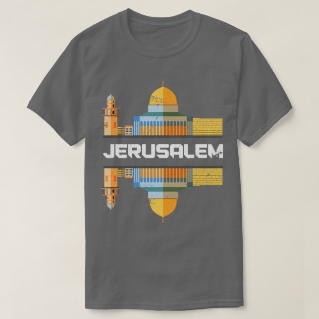 Jerusalem Israel T Shirt (Design framsida)
