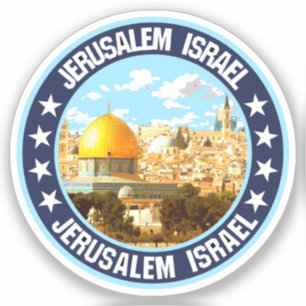 Jerusalem Klistermärken