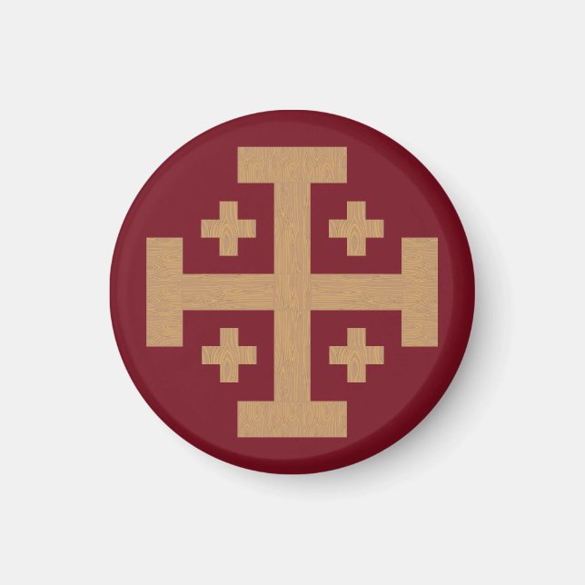 Jerusalem Kor Magnet (Framsidan)