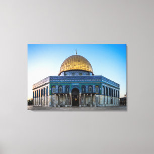 Jerusalem - kupol av stenen canvastryck