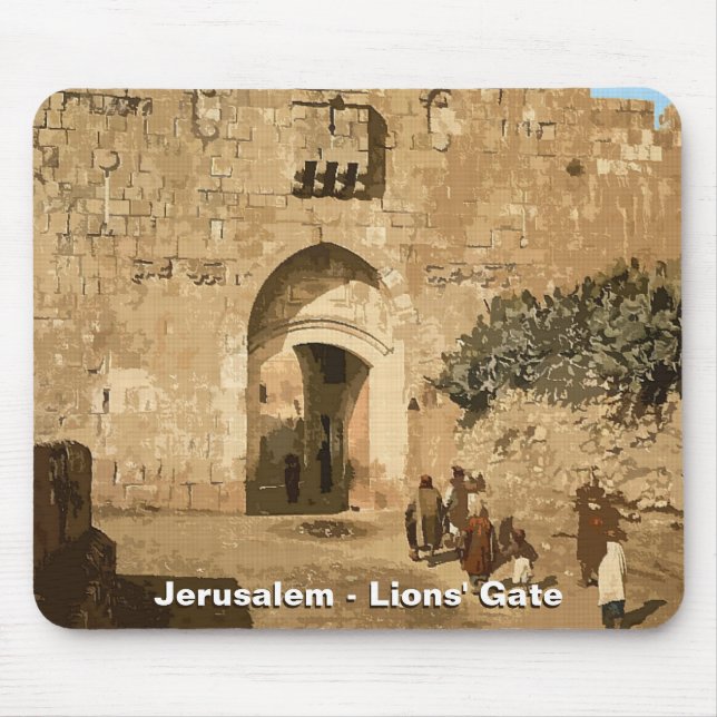 Jerusalem - Lejon Grind-musslan Musmatta (Framsidan)