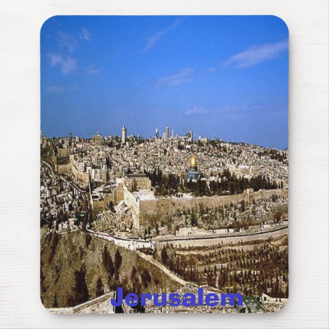Jerusalem mousepad musmatta (Framsidan)