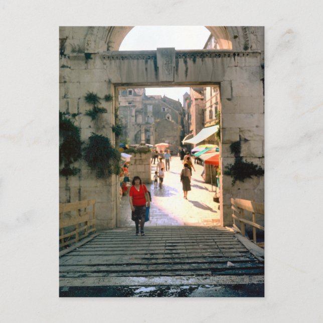 Jerusalem, nära Gravkyrkan Vykort (Framsida)