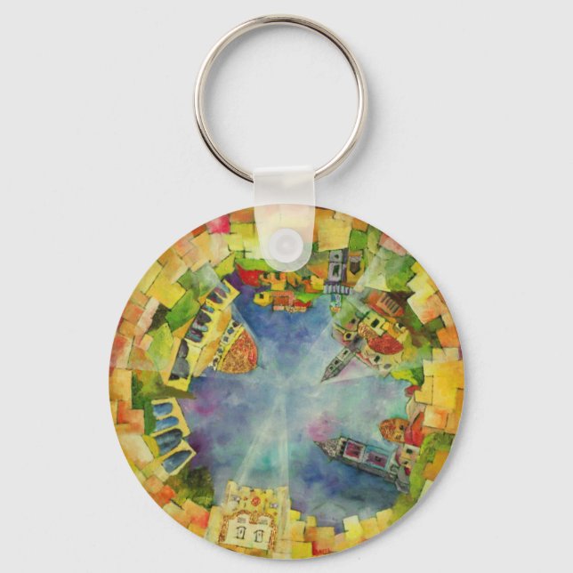 Jerusalem Nyckelring (Framsida)