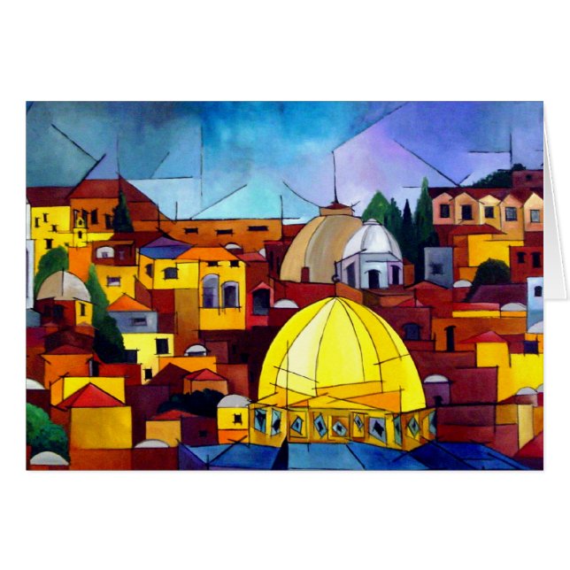 Jerusalem OBS Kort (Framsidan Horizontal)