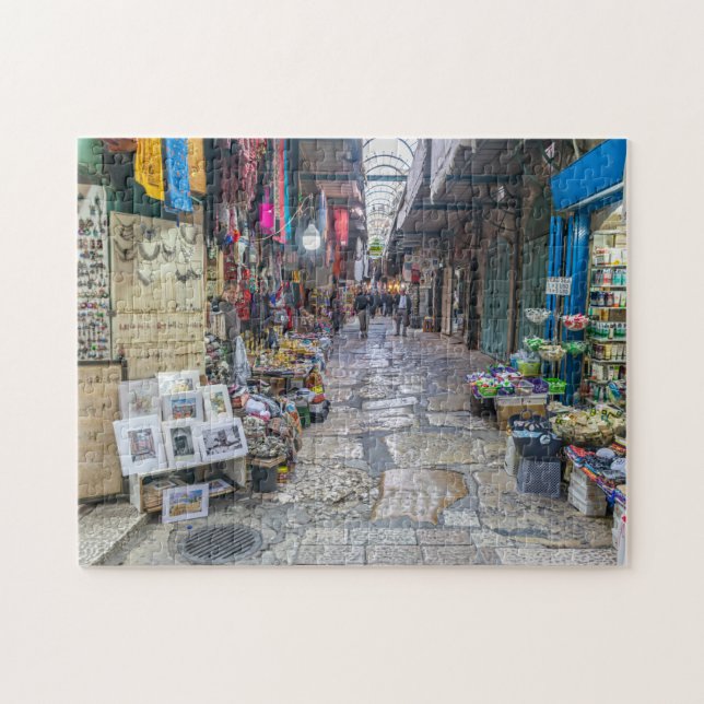 Jerusalem Old City puzzle Pussel (Horisontell)
