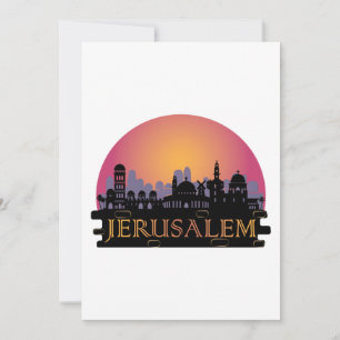 Jerusalem Old City Skyline - Israel Travel