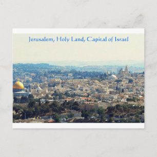 Jerusalem panoramic_edited-1A (6856 x 2400), Je... Vykort