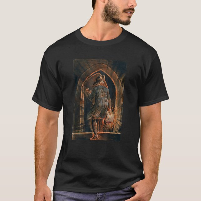 Jerusalem Plate 1 av William Blake T Shirt (Framsida)
