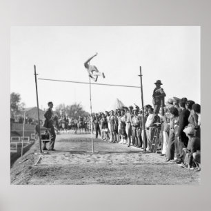 Jerusalem Pole Vault, 1930 Poster