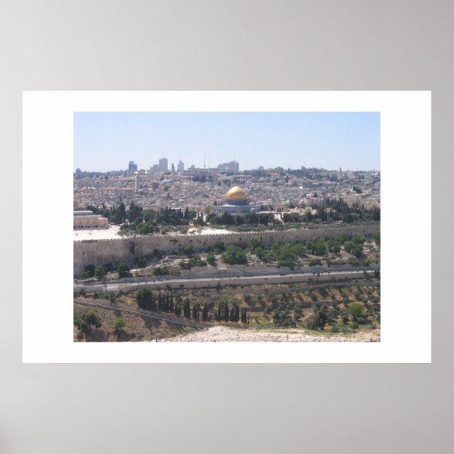 Jerusalem Poster (Framsidan)