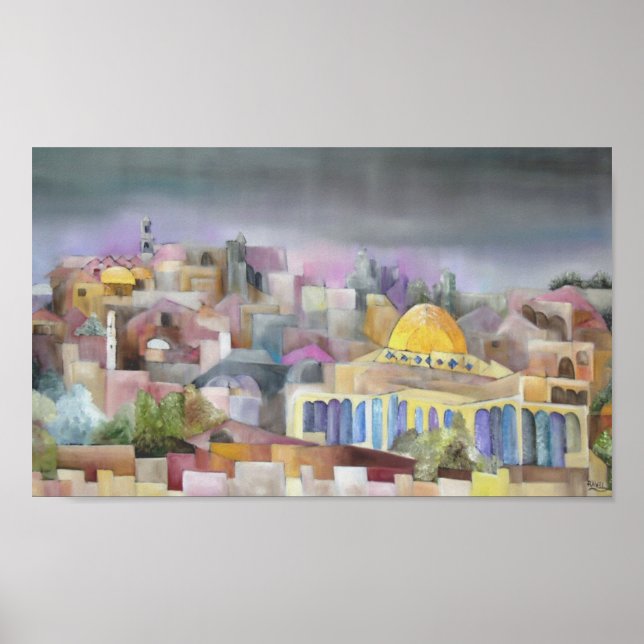 Jerusalem Poster (Framsidan)